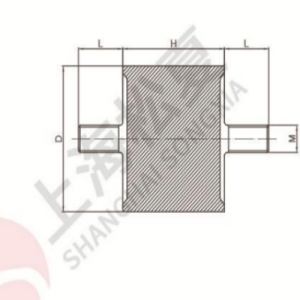 JNCC7045CC37型橡膠減振器